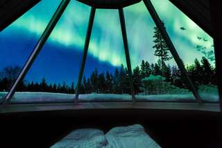 Курортные отели Levi Northern Lights Huts Леви Хижина со стеклянной крышей-1